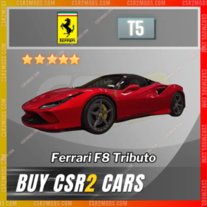 Ferrari F8 Tributo Red G ✅ Csr2 Mods Store