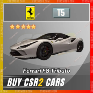 Ferrari F8 Tributo White G ✅ Csr2 Mods Store