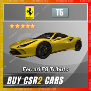 Ferrari F8 Tributo Yellow G ✅ Csr2 Mods Store