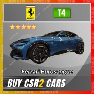 Csr2 Ferrari Purosangue Gold Stars Car | Csr2 Mods
