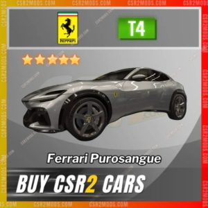 Csr2 Ferrari Purosangue Gold Stars Car | Csr2 Mods
