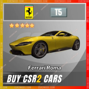 Ferrari Roma Yellow G ✅ Csr2 Mods Store