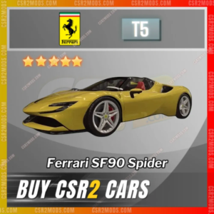 Ferrari Sf90 Spider Yellow G ✅ Csr2 Mods Store