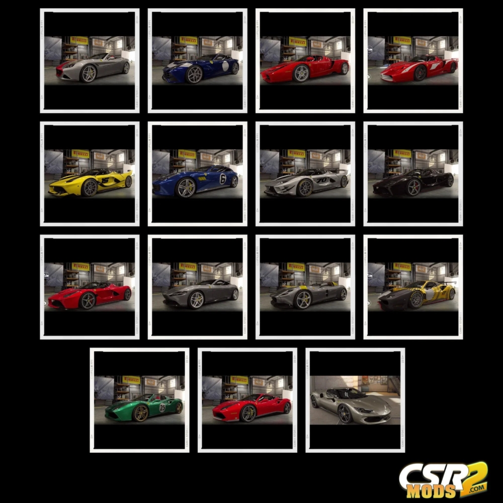 Ferrari Pack 2 1 ✅ Csr2 Mods Store