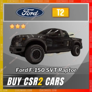 Ford F 150 Svt Raptor Black G ✅ Csr2 Mods Store