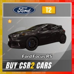 CSR2 Ford Focus Rs Gold Stars Car | CSR2 MODS