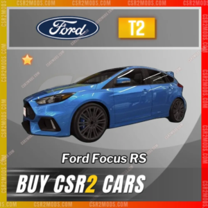 Ford Focus Rs Blue G ✅ Csr2 Mods Store