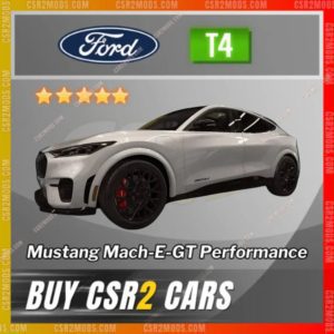 Csr2 Ford Mustang Mach E Gt Performance Gold Stars Car | Csr2 Mods