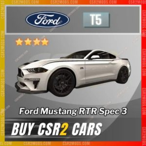 Csr2 Ford Mustang Rtr Spec 3 Gold Stars Car | Csr2 Mods
