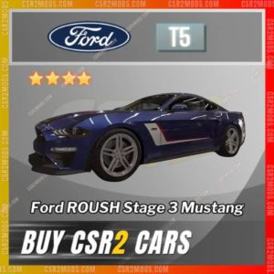 CSR2 Ford Roush Stage 3 Mustang Gold Stars Car | CSR2 MODS