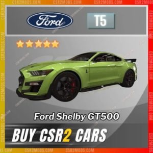 Csr2 Ford Shelby Gt500 Gold Stars Car | Csr2 Mods
