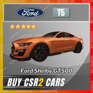 Csr2 Ford Shelby Gt500 Gold Stars Car | Csr2 Mods