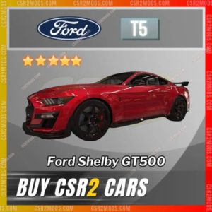 Csr2 Ford Shelby Gt500 Gold Stars Car | Csr2 Mods