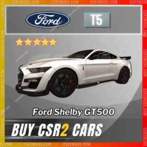 Csr2 Ford Shelby Gt500 Gold Stars Car | Csr2 Mods