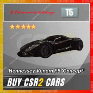 CSR2 Hennessey Venom F5 Concept Gold Stars Car | CSR2 MODS