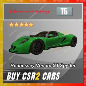 Csr2 Hennessey Venom Gt Spyder Gold Stars Car | Csr2 Mods