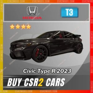 Csr2 Honda Civic Type R 2023 Gold Stars Car | Csr2 Mods