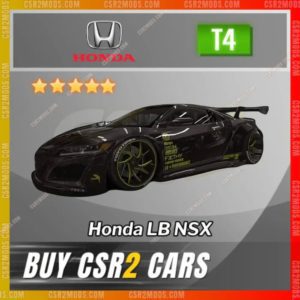 Csr2 Honda Lb Nsx Gold Stars Car | Csr2 Mods
