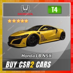 Csr2 Honda Lb Nsx Gold Stars Car | Csr2 Mods