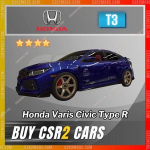 Csr2 Honda Varis Civic Type R Gold Stars Car | Csr2 Mods