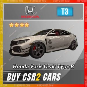 Csr2 Honda Varis Civic Type R Gold Stars Car | Csr2 Mods