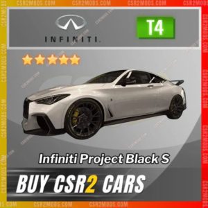 CSR2 Infiniti Project Black S Gold Stars Car | CSR2 MODS