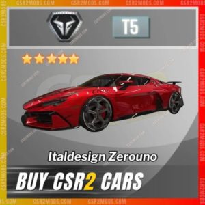 Csr2 Italdesign Zerouno Gold Stars Car | Csr2 Mods