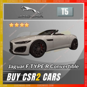 Jaguar F Type R Convertible White G ✅ Csr2 Mods Store