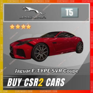 Jaguar F Type Svr Coupe Red G ✅ Csr2 Mods Store