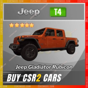 Jeep Gladiator Rubicon Orange G ✅ Csr2 Mods Store