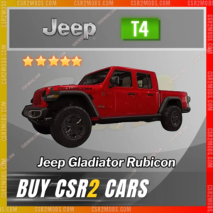 Jeep Gladiator Rubicon Red G ✅ Csr2 Mods Store