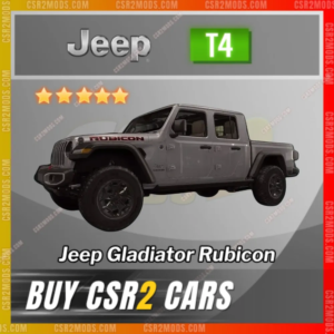 Jeep Gladiator Rubicon Silver G ✅ Csr2 Mods Store
