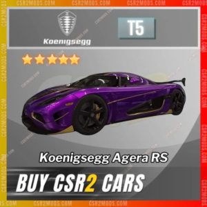 Csr2 Koenigsegg Agera Rs Gold Stars Car | Csr2 Mods