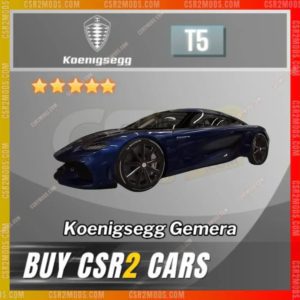 CSR2 Koenigsegg Gemera Gold Stars Car | CSR2 MODS