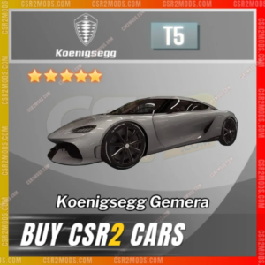 Koenigsegg Gemera Grey G ✅ Csr2 Mods Store