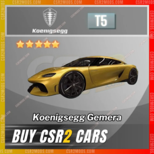 Koenigsegg Gemera Yellow G ✅ Csr2 Mods Store