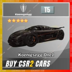 CSR2 Koenigsegg One1 Gold Stars Car | CSR2 MODS