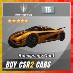 Csr2 Koenigsegg One1 Gold Stars Car | Csr2 Mods