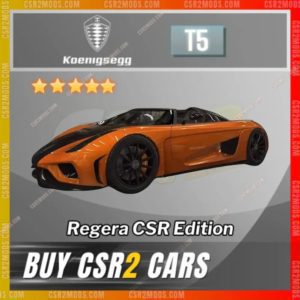 Csr2 Koenigsegg Regera Csr Edition Gold Stars Car | Csr2 Mods