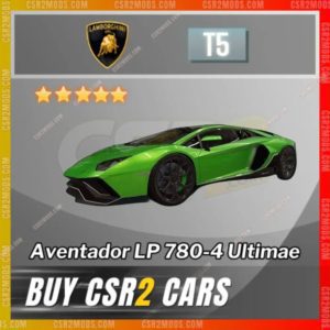 Csr2 Lamborghini Aventador Lp 780 4 Ultimae Gold Stars Car | Csr2 Mods