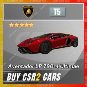 Csr2 Lamborghini Aventador Lp 780 4 Ultimae Gold Stars Car | Csr2 Mods
