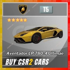 Csr2 Lamborghini Aventador Lp 780 4 Ultimae Gold Stars Car | Csr2 Mods