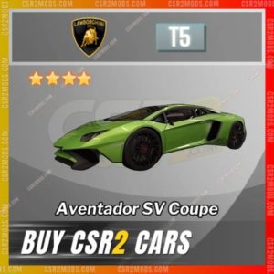 Csr2 Lamborghini Aventador Sv Coupe Gold Stars Car | Csr2 Mods