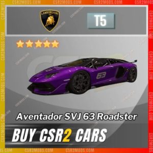 Csr2 Lamborghini Aventador Svj 63 Roadster Gold Stars Car | Csr2 Mods