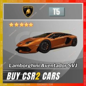 Csr2 Lamborghini Aventador Svj Gold Stars Car | Csr2 Mods