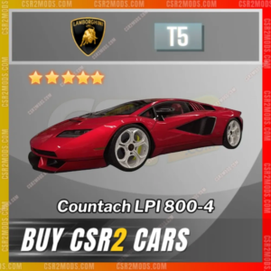 Lamborghini Countach Lpi 800 4 Red G ✅ Csr2 Mods Store