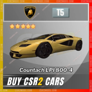 Lamborghini Countach Lpi 800 4 Yellow G ✅ Csr2 Mods Store
