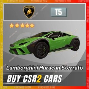 Csr2 Lamborghini Huracan Sterrato Gold Stars Car | Csr2 Mods
