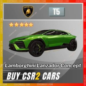 CSR2 Lamborghini Lanzador Concept Gold Stars Car | CSR2 MODS