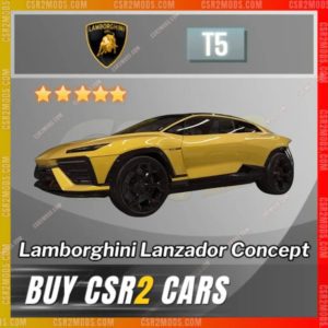 Csr2 Lamborghini Lanzador Concept Gold Stars Car | Csr2 Mods